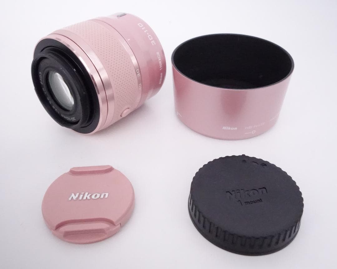 NIKON1 ニコン1 NIKKOR 30-110mm 3.8-5.6 ピンク 初めてユーザーにも優しい「1」 ニコンから「Nikon 1 S1」 - ITmedia NEWS