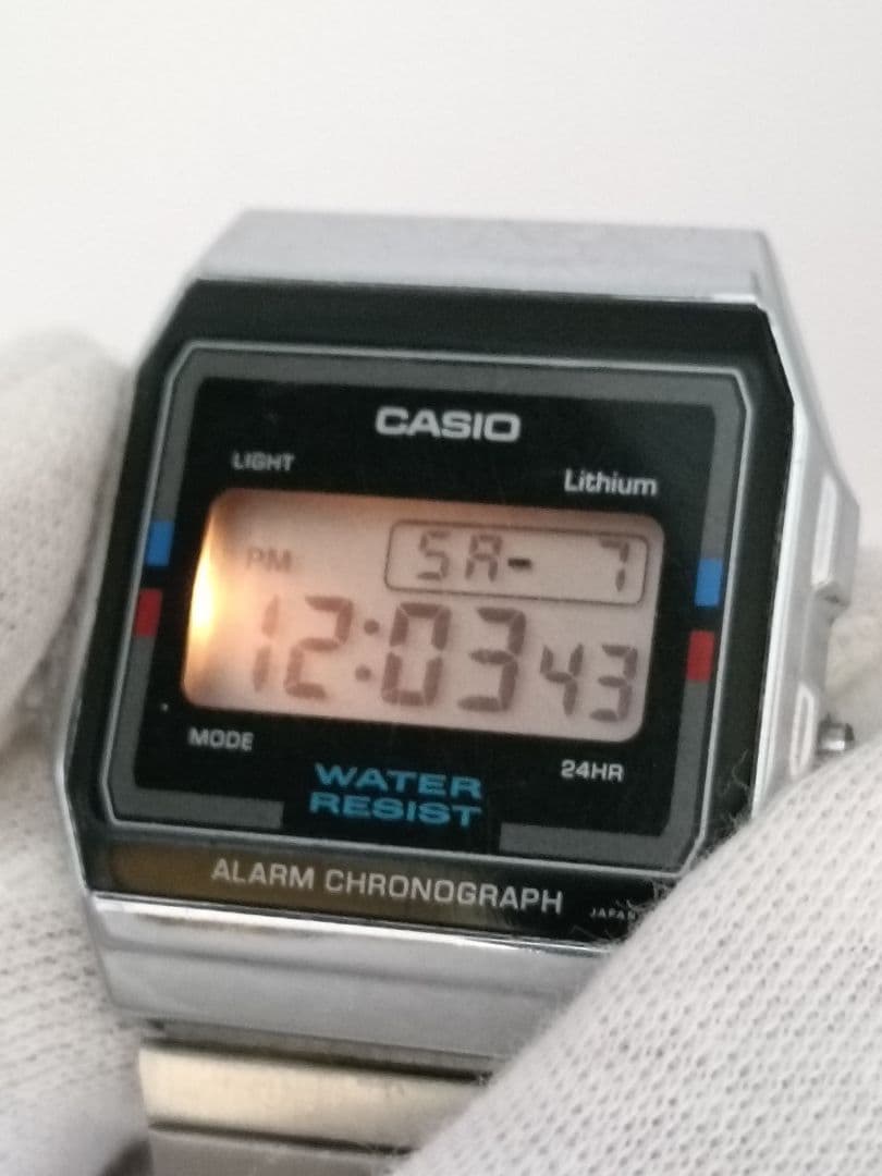 希少・当時物】CASIO A156W 豆電球ライト 稼働品 ヴィンテージ - メルカリ
