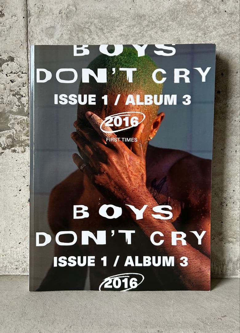 初版 Frank Ocean Boys Don’t Cry Blonde Frank Ocean Drops 'Boys Don't Cry' Zine