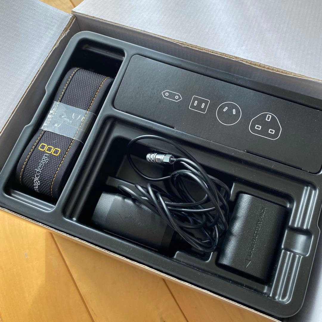 Davinci 付属しません】BMPCC6K ゲージなど