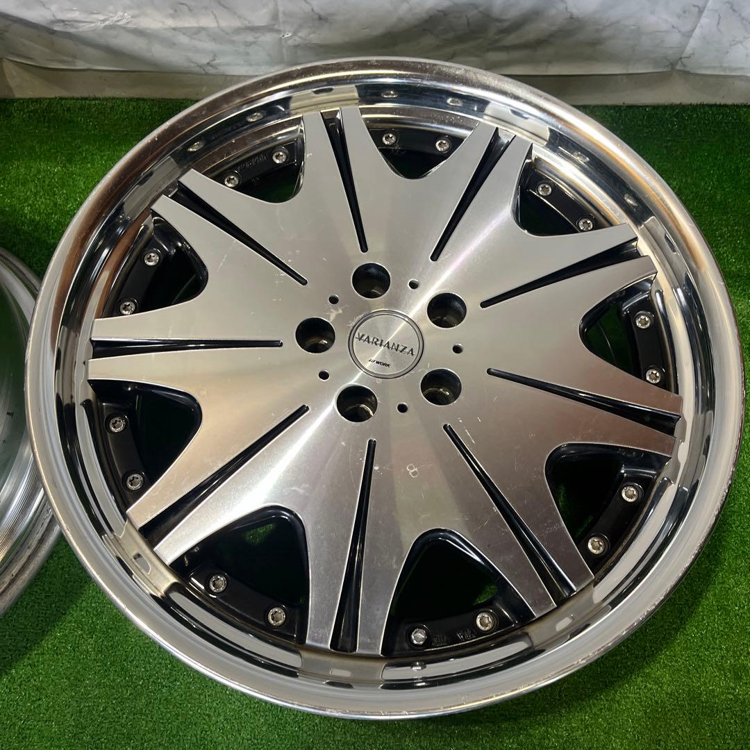 S① 2本 ワーク　ヴァリアンツァ　20インチ　8.5J