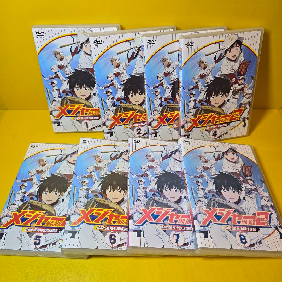 新品ケース交換済み　メジャー1期～6期+セカンド+劇場版　DVD全74巻セット