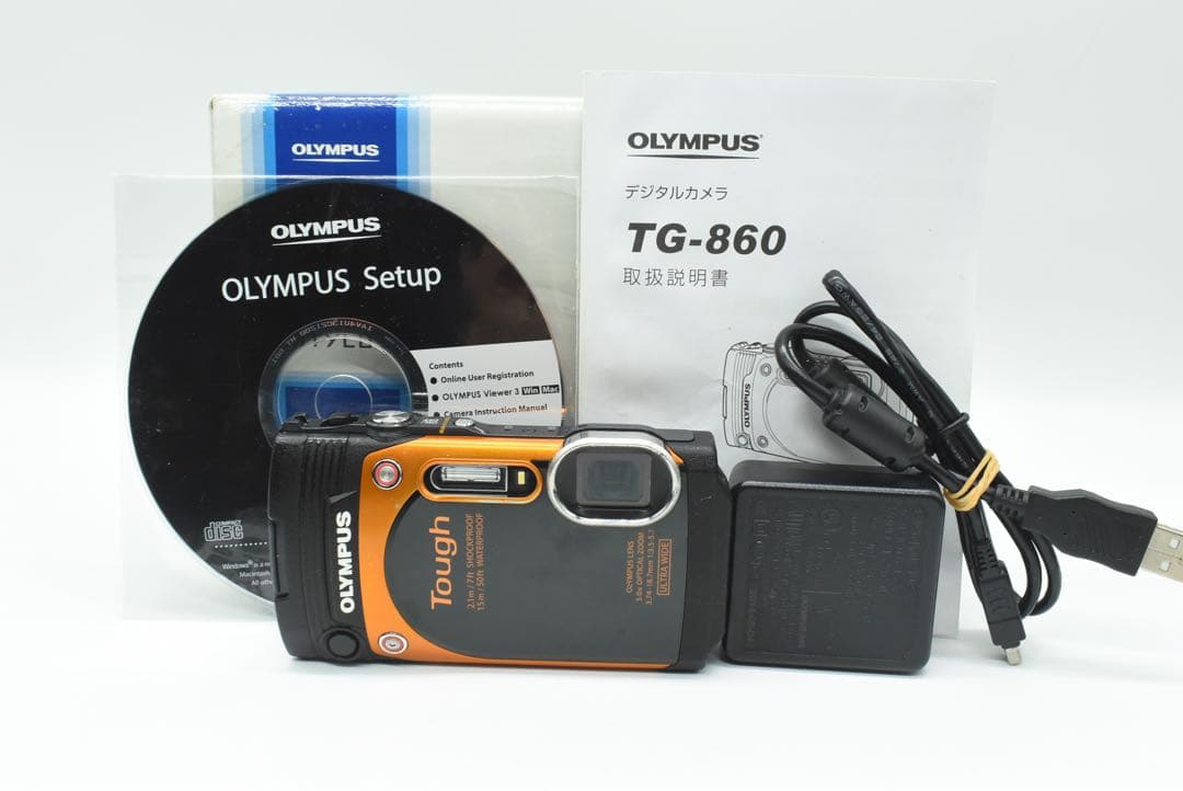 ▪️美品▪️オリンパス OLYMPUS TG-860 防水カメラ Amazon.com : OM SYSTEM Olympus TG-860 Tough Waterproof Digital