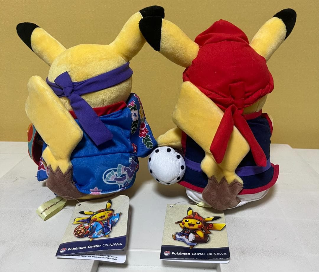 ポケモンセンター 沖縄 マスコット ぬいぐるみ 4個セット エイサー 琉舞