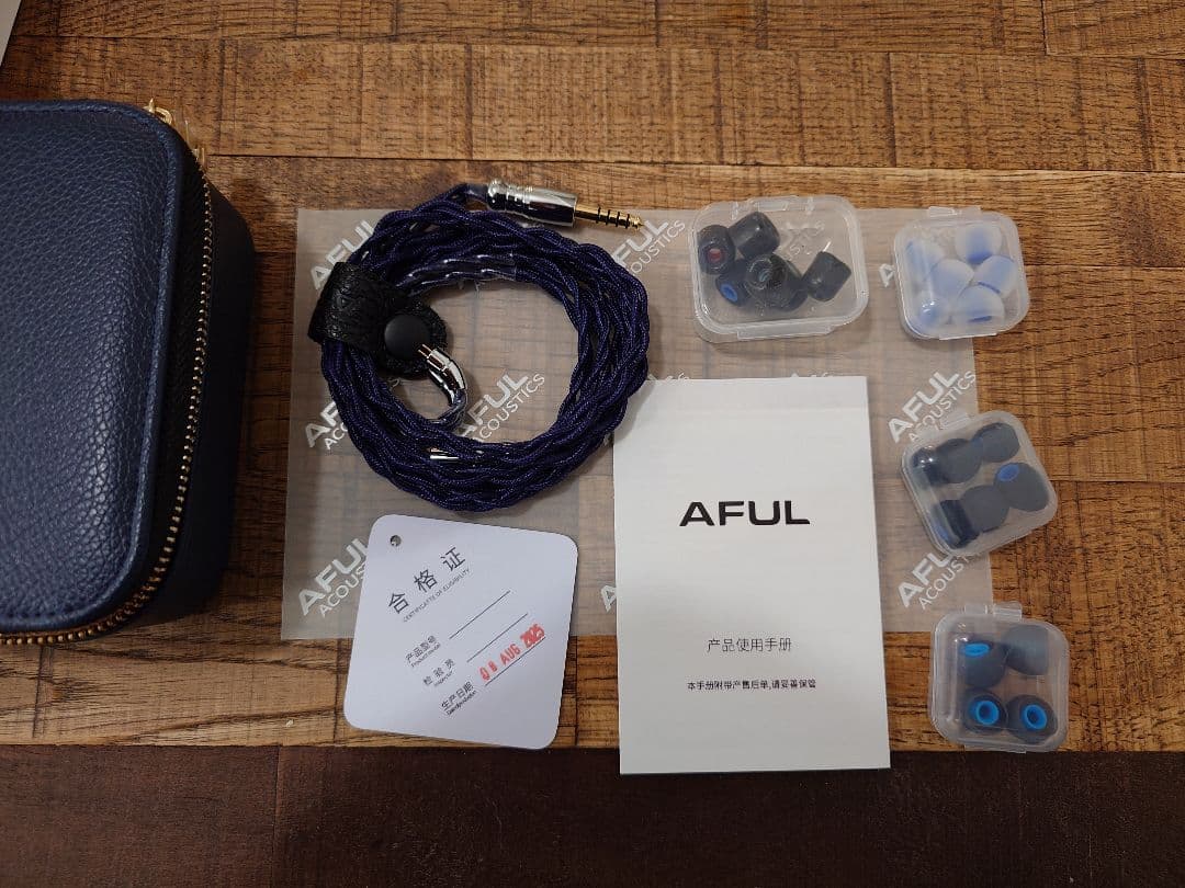 【ほぼ未使用】AFUL / CANTOR 4.4mm 【試聴のみ】