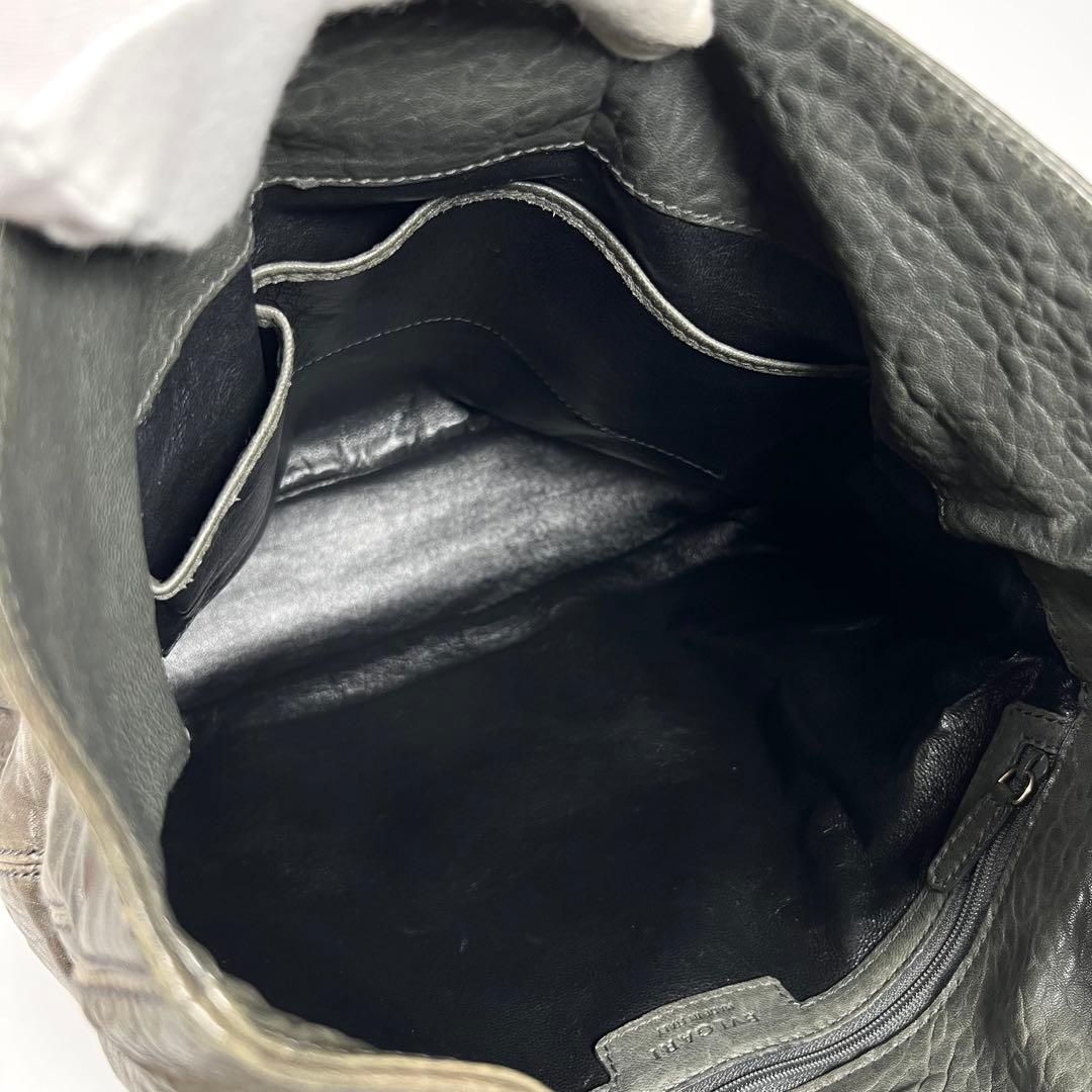 良品】BVLGARI ブルガリ レオーニ ショルダーバッグ 2way カーキ