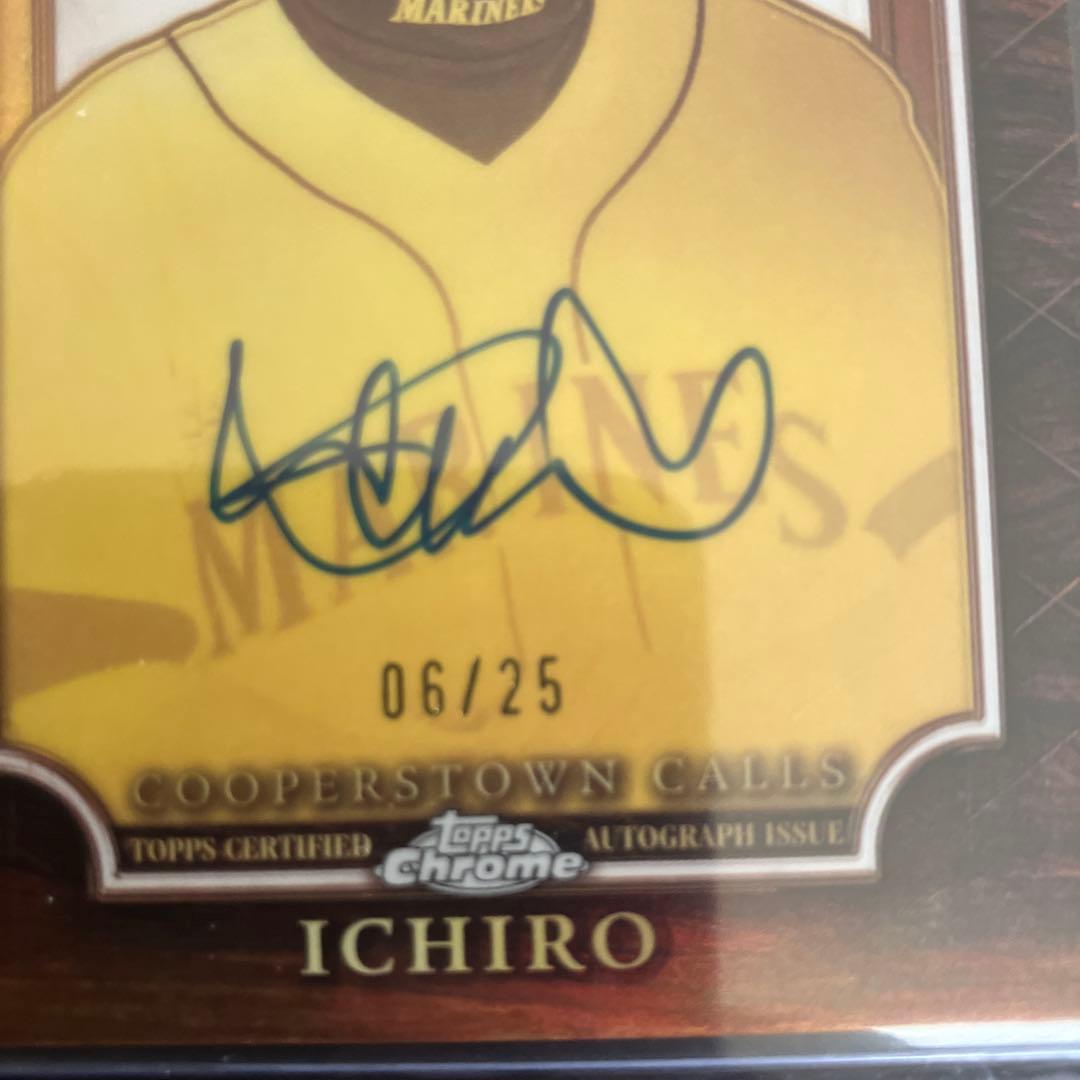 2025 Topps Chrome イチロー 殿堂入り サインカード 25シリ - メルカリ