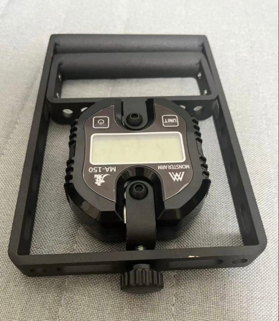 MA-150 軽量モデル ブラック《MA》150kgまで計測出来る握力計