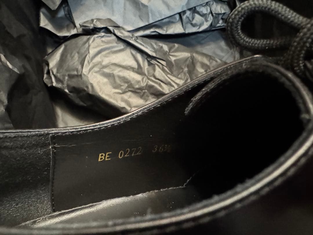 CELINE 厚底レースアップスタッズロゴシューズ 36.5 - メルカリ