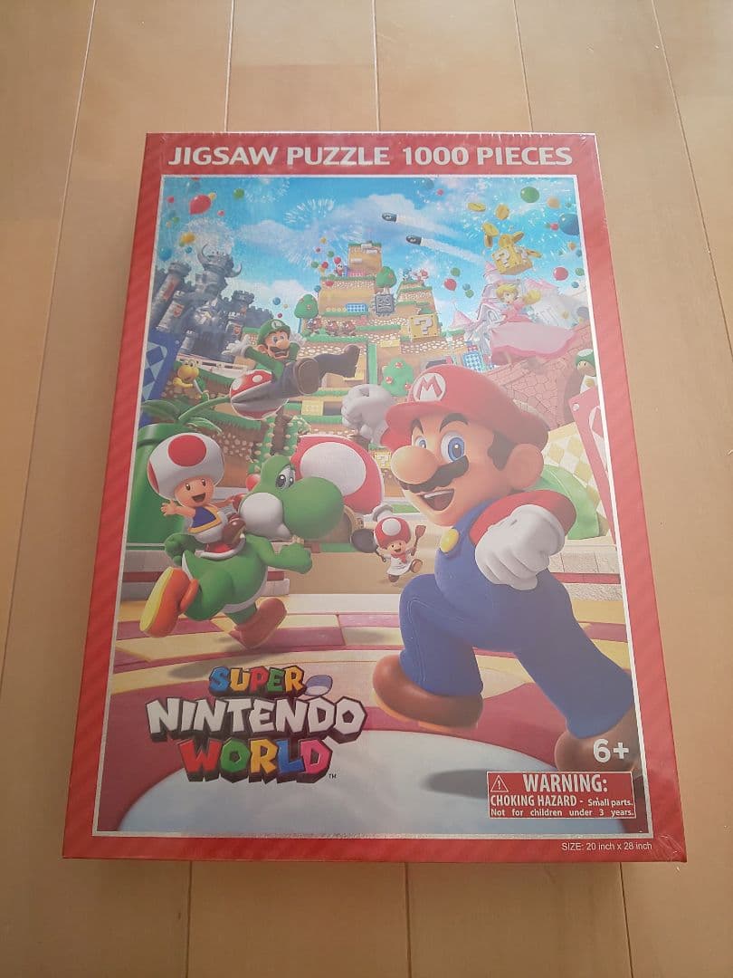 USJマリオ ニンテンドーワールド 限定 オープン記念 ジグソーパズル USJマリオ☆ニンテンドーワールド限定オープン記念ジグソーパズル