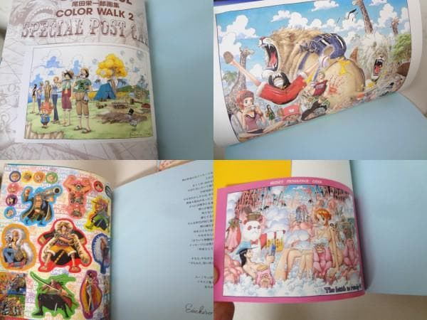 付録揃COLOR WALKワンピース尾田栄一郎画集10冊TIGER/DRAGON - メルカリ