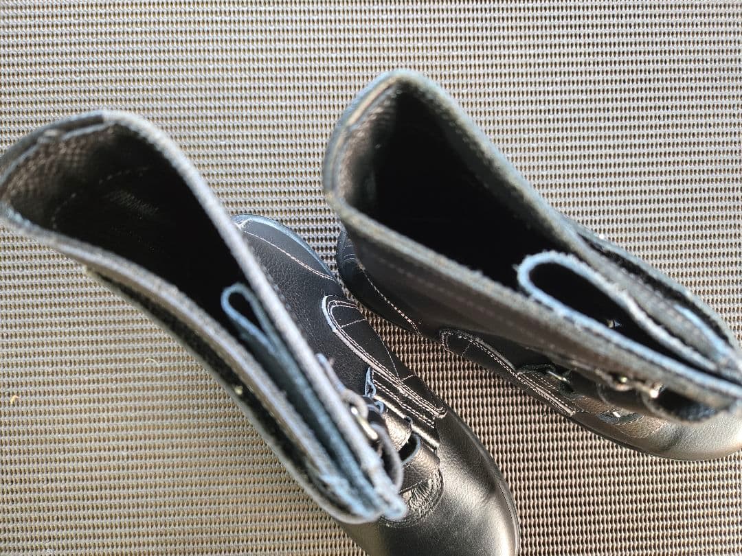 【新品・未使用】Rubbertec（ミドリ安全）安全靴 ブラック 25.5cm