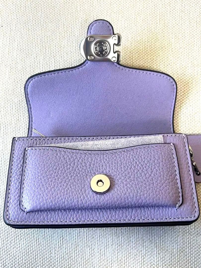新品未使用】COACH タビー12 ミニショルダーバッグ パープル 紫 - メルカリ