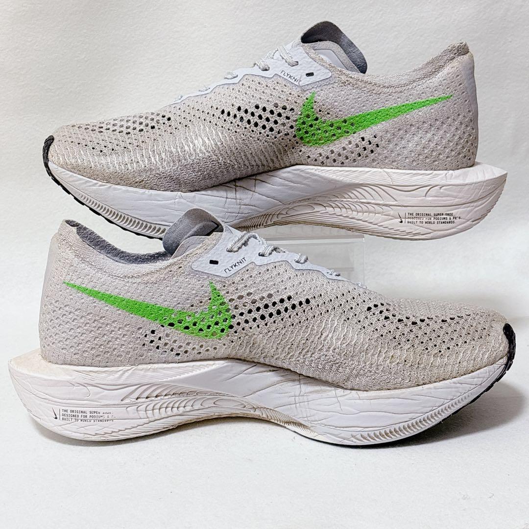 NIKE ヴェイパーフライ3 26cm ホワイト ブルー - メルカリ
