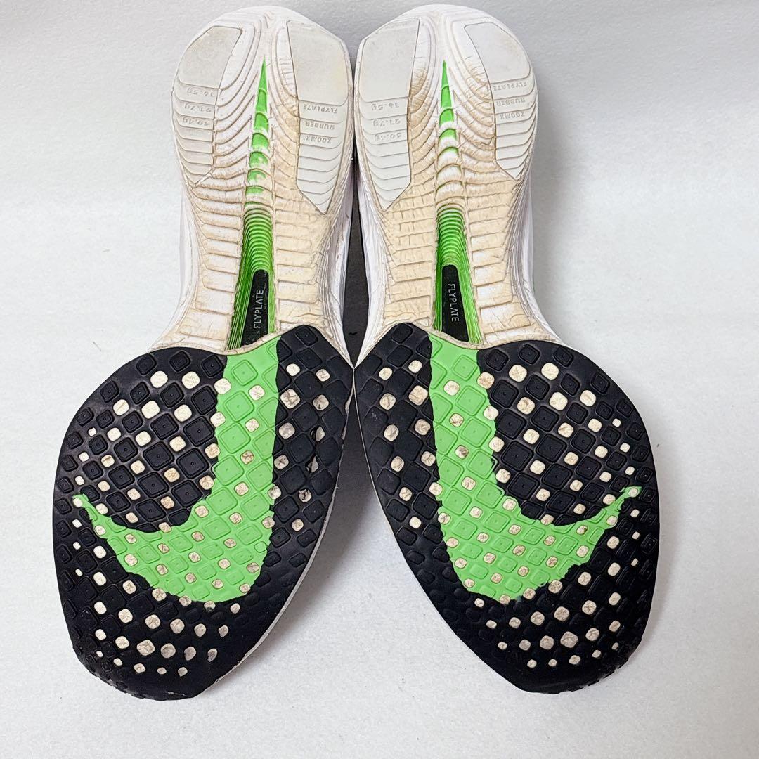 NIKE ヴェイパーフライ3 26cm ホワイト ブルー - メルカリ