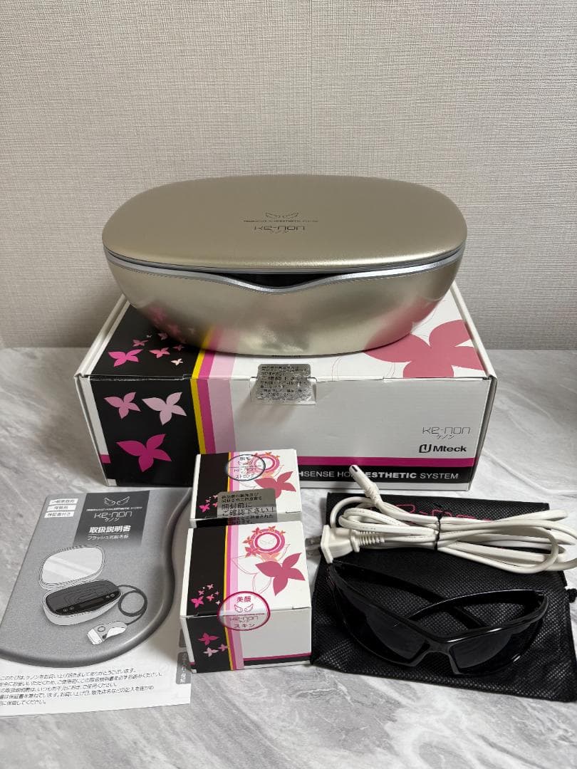 KE-NON ケノン NIPL-2080 ver.8.0 新品カートリッジ付き 未使用 ke-non ケノン ver.8.6J 脱毛器 本体 NIPL-2080 スーパー