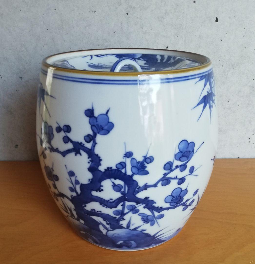 茶道具 水指 松竹梅紋 桃山窯 NO310 - メルカリ