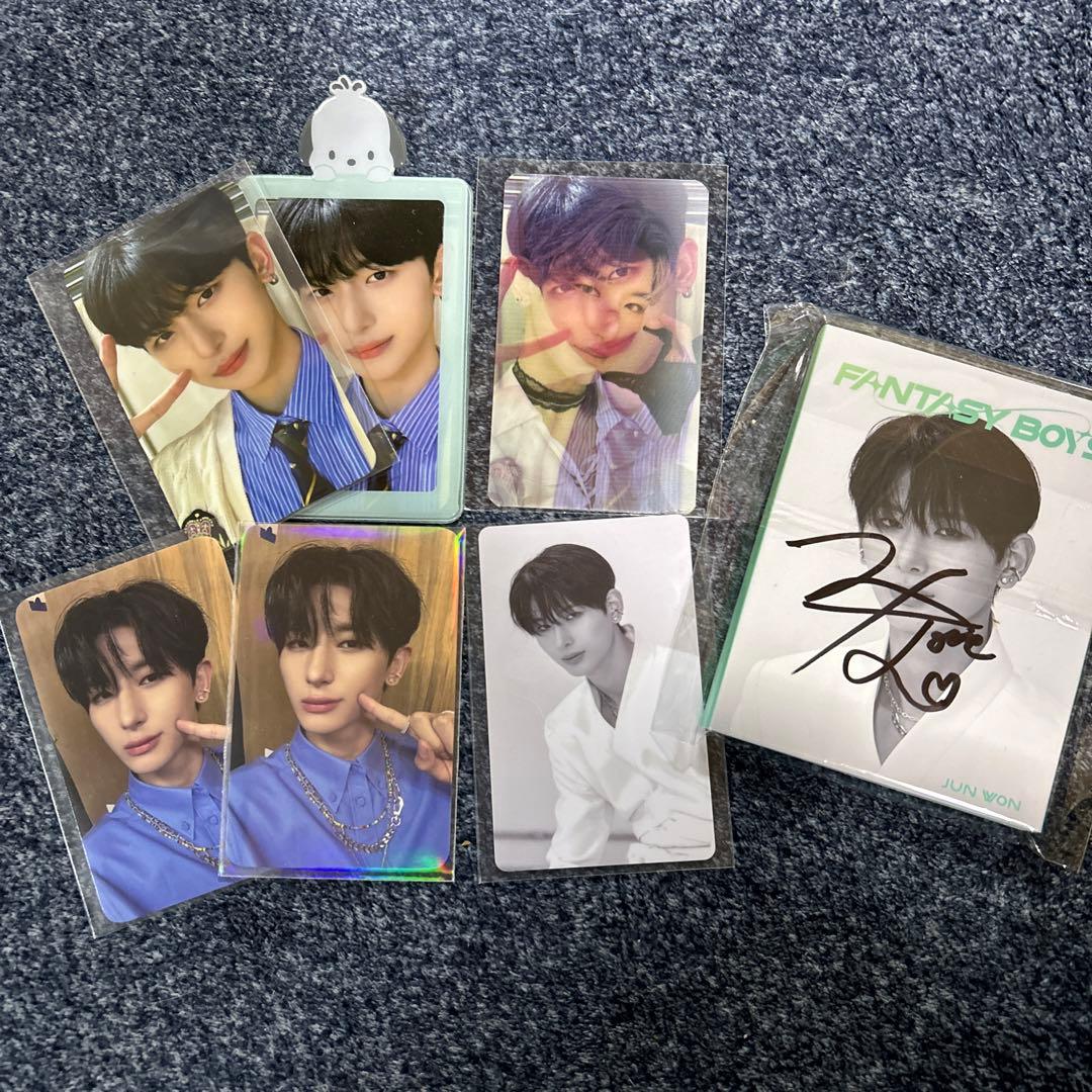 少年ファンタジー FANTASYBOYS ジュンウォン トレカ 直筆サイン