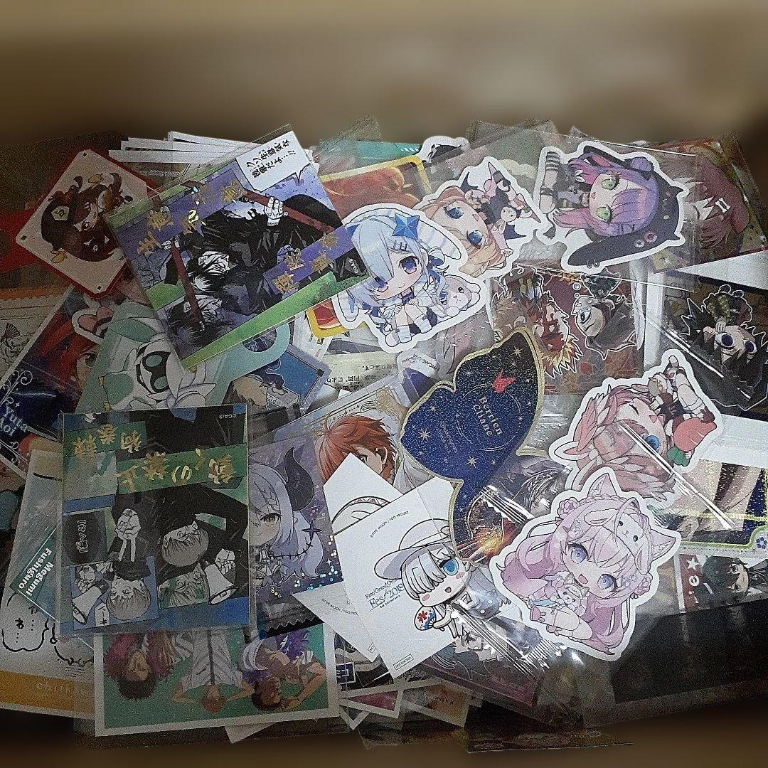 アニメ・マンガ・キャラクター 紙類 シール ステッカー ミニカード