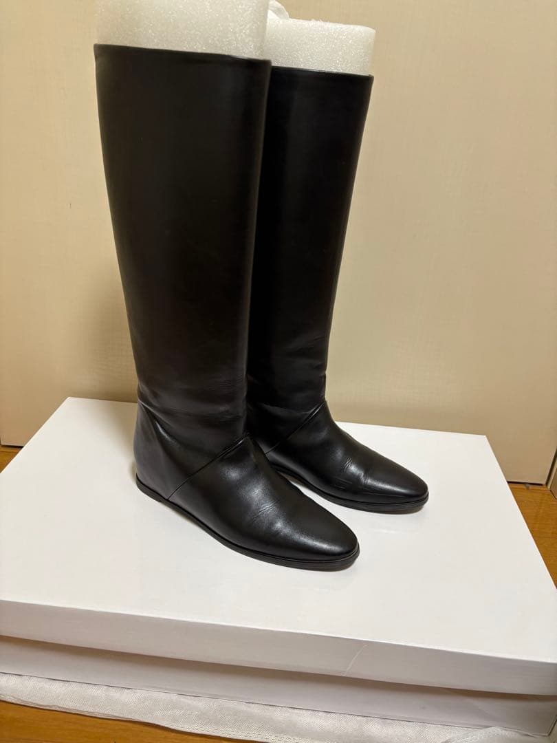 ATELIER BRUGGE アトリエブルージュ インヒール ロングブーツ ATELIER BRUGGE/アトリエブルージュ インヒールロングブーツ 通販