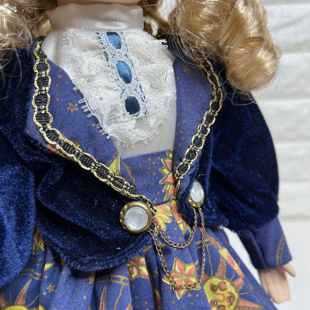 アンティーク ビスクドール フランス人形 ブルーアイズ ブロンド 人形