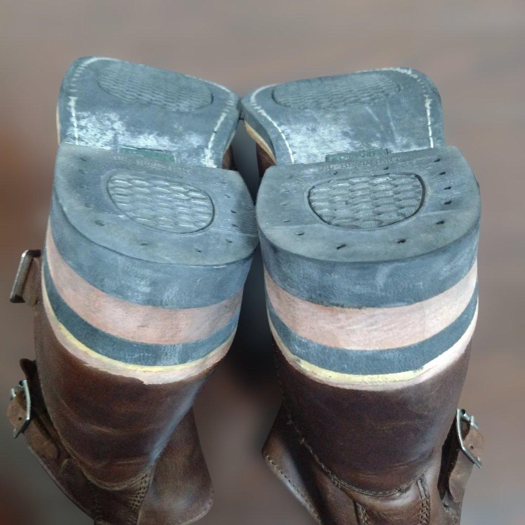 ゴールデンレトリバー　本革　オイルヌバック　エンジニア　ブーツ　26.5cm