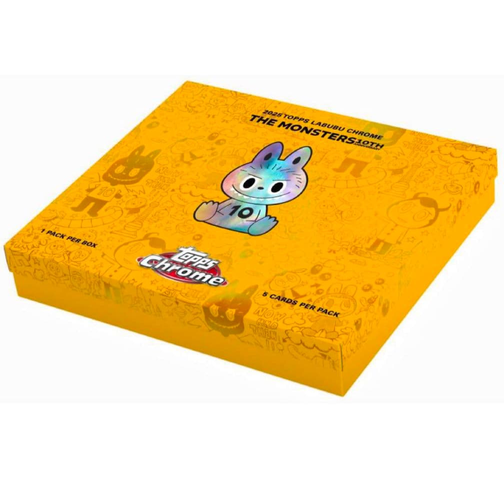 topps chrome labubu ラブブ トレカ 新品未開封1箱 - メルカリ
