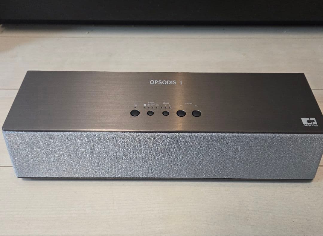 OPSODIS 1 スピーカー シルバー ACアダプター付き - メルカリ