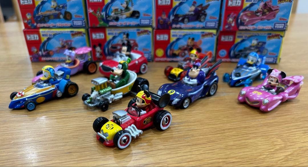 トミカ ミッキーマウスとロードレーサーズ 9台セット - メルカリ