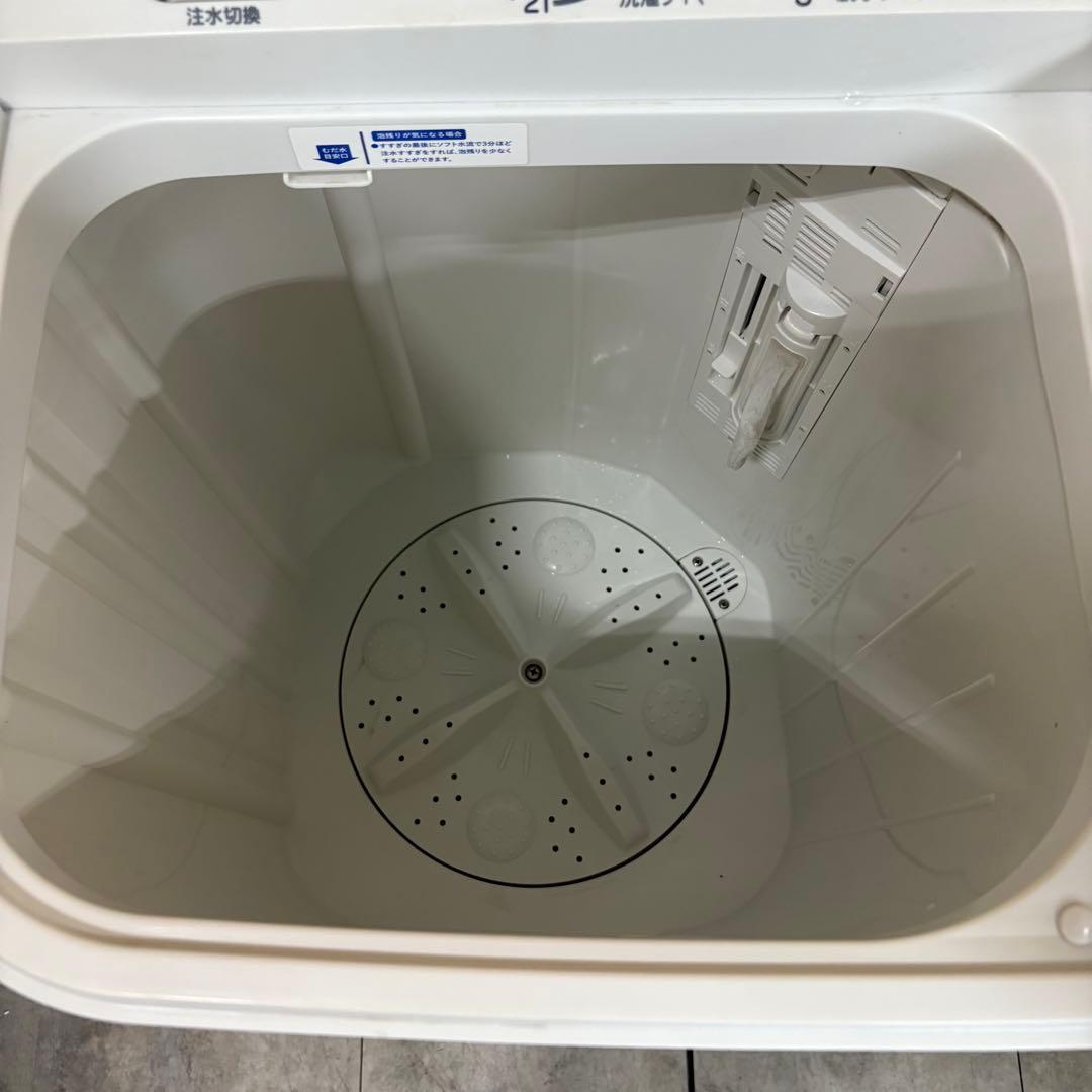 一都三県限定　配送無料　二槽式洗濯機　YAMADA 2022年製 5.5kg