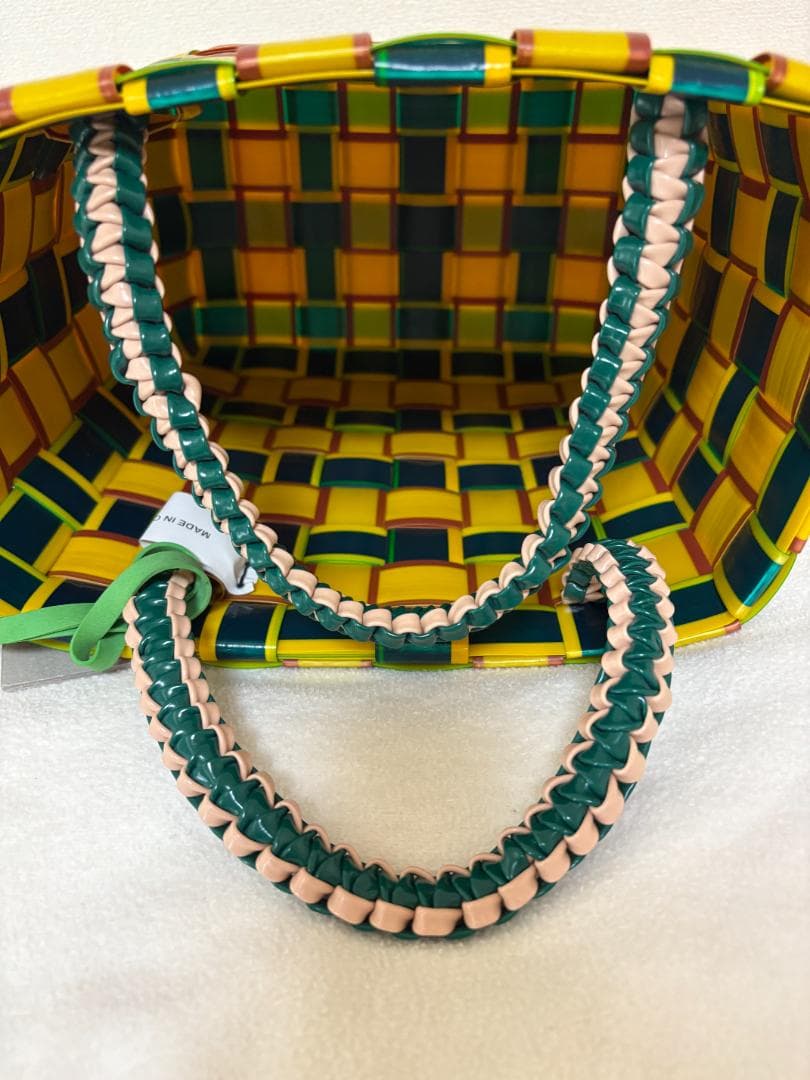 お値下げしました！】MARNI マルニ カゴバッグ テープバスケット 保存