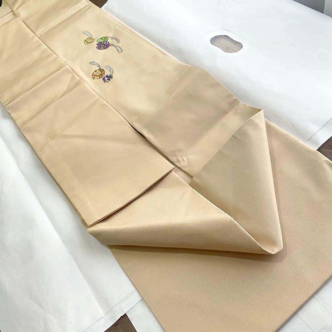 未使用 大島紬 袷仕立て パステルカラー 名古屋帯（長尺）付き