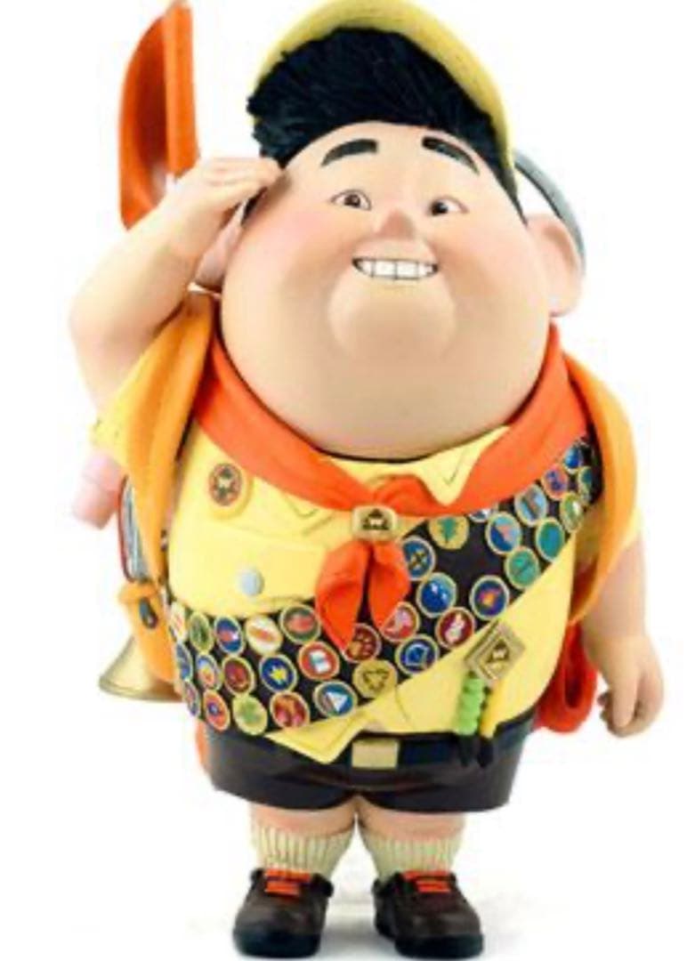 新品】カールじいさんと空飛ぶ家 ラッセル フィギュア 【未使用