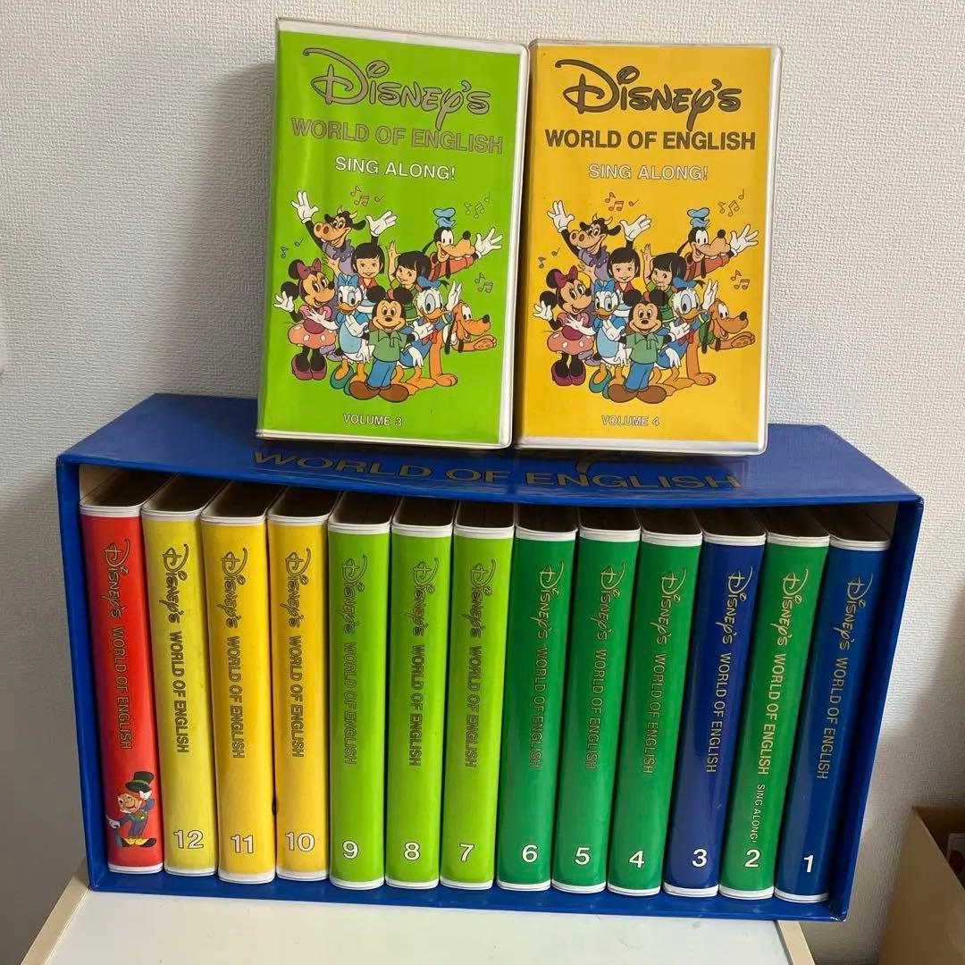 Disney's World of English VHS 12本セット - メルカリ