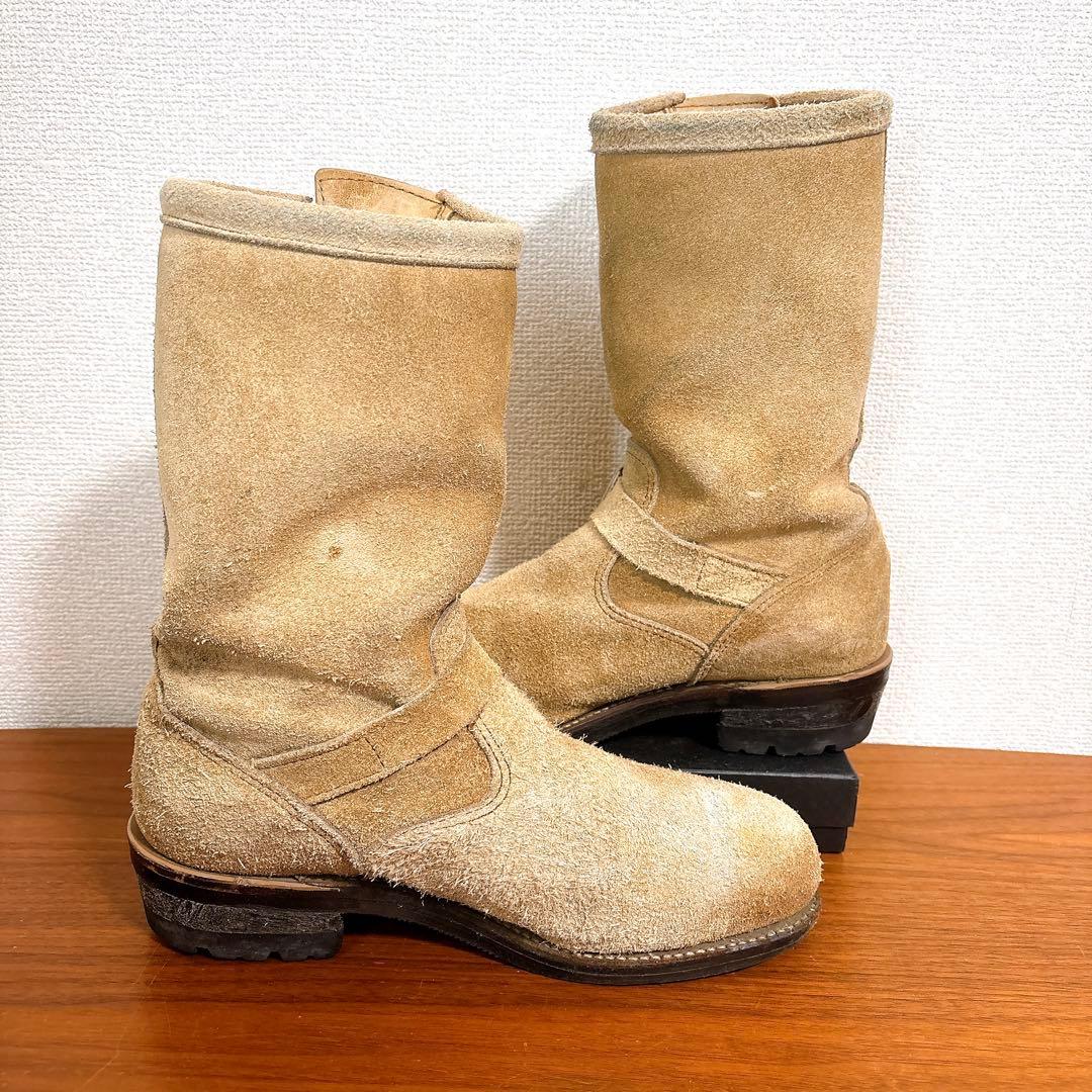ヴィンテージ CHIPPEWA PT83 エンジニアブーツ ベージュ 8E - メルカリ
