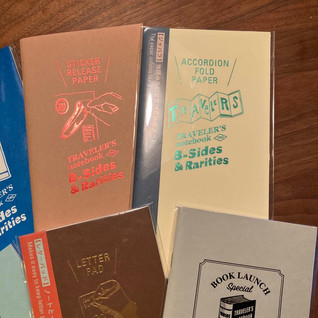 TRAVELER´S notebook B-Sides 6種セット