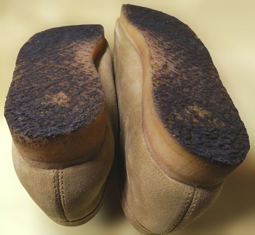 クラークス☆Clarksワラビーブーツモカシン　26.5ⅽⅿ