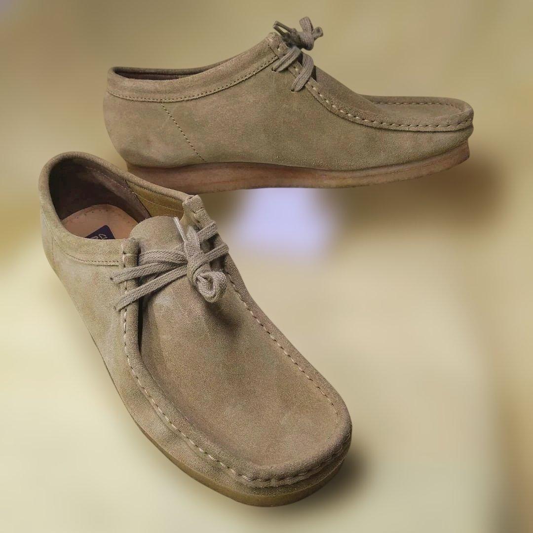 クラークス☆Clarksワラビーブーツモカシン　26.5ⅽⅿ