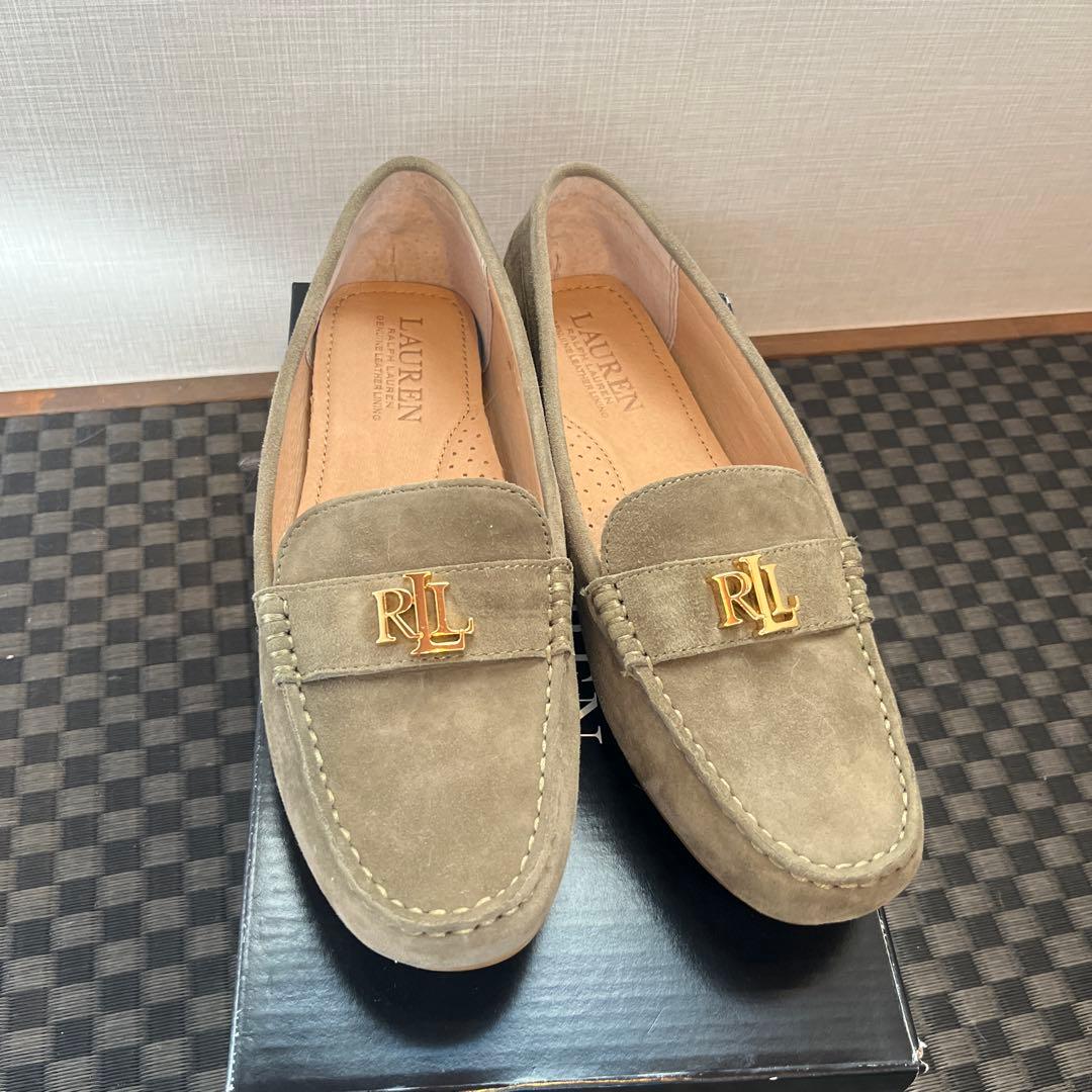Ralph Lauren オリーブグリーン ローファー RALPH LAUREN PURPLE LABEL/ラルフローレン パープルレーベル通販