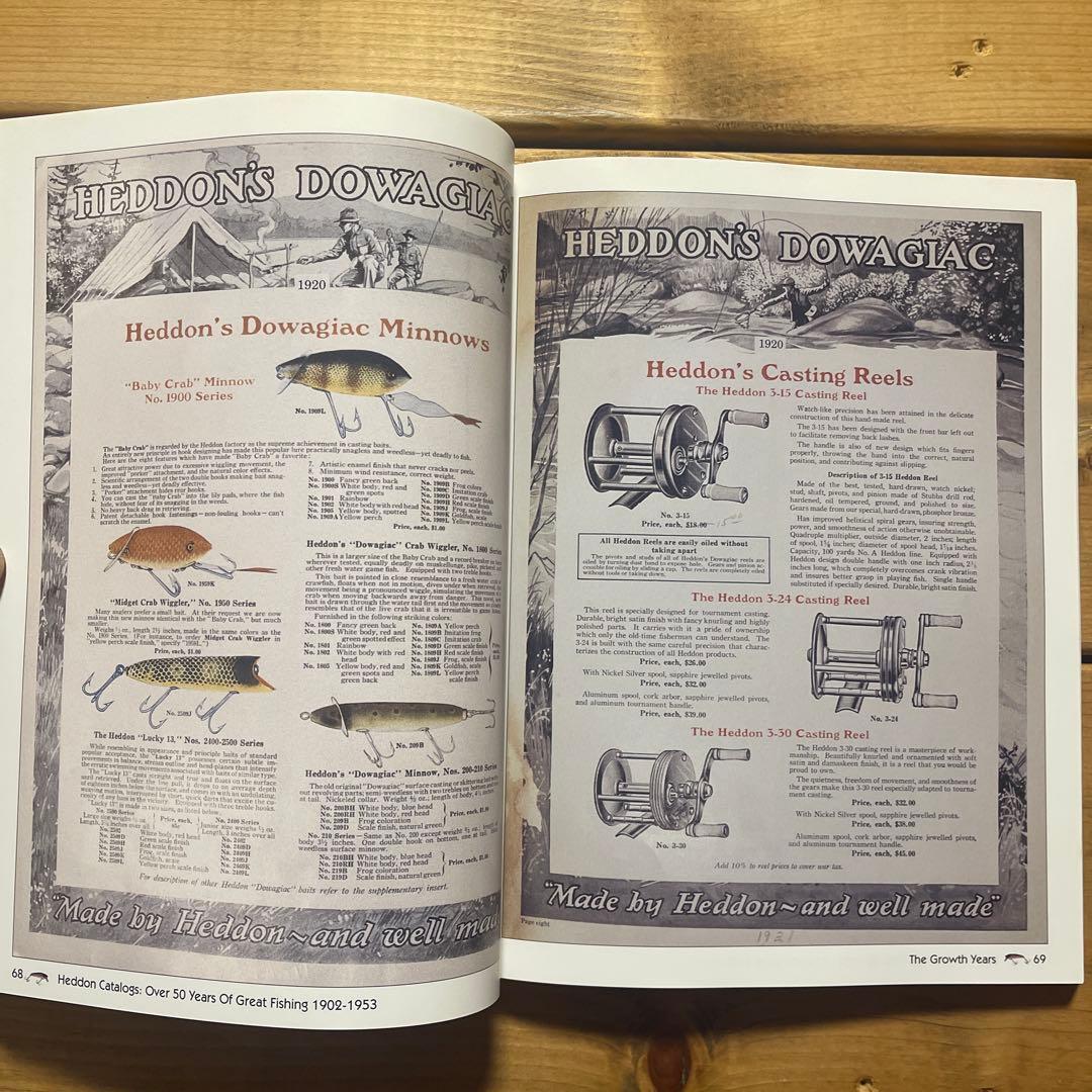 Heddon Catalogs 1902-1953 .洋書 ヘドン カタログ - メルカリ