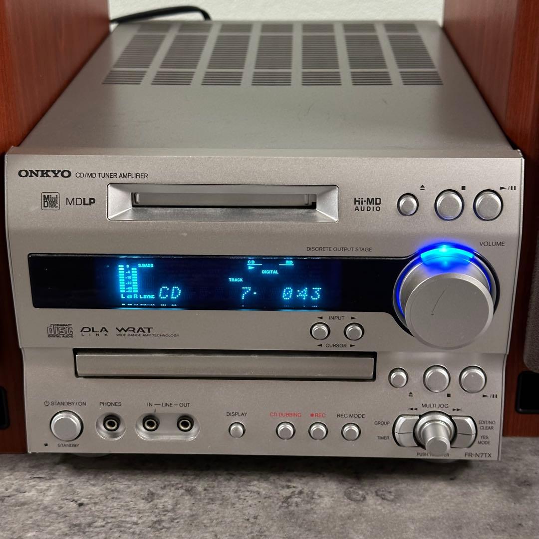 ONKYO FR-N7TX オンキヨー CD.MDコンポ - メルカリ