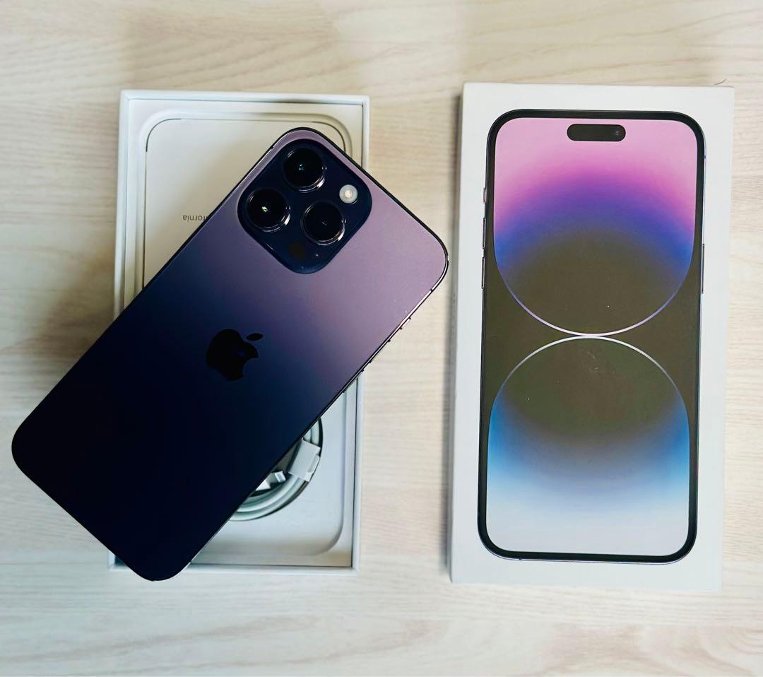 iPhone 14 Pro Max ディープパープル 512 GB SIMフリー - メルカリ