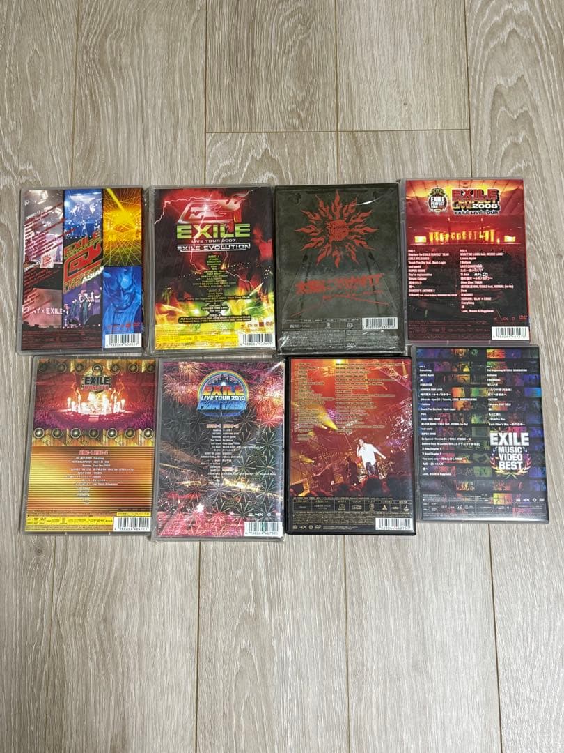 EXILE DVD セット 8枚 - メルカリ