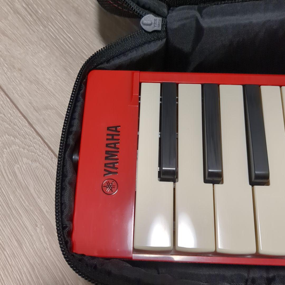 生産完了品 希少 美品【YAMAHA ピアニカ P-37E レッド】 - メルカリ