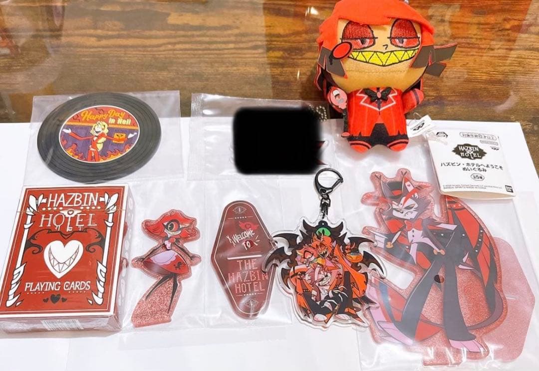 ハズビンホテル グッズまとめ売り 一番くじ ハロウィン ぬいぐるみ トランプ Youtooz Hazbin Hotel ぬいぐるみ（ダズル） – インフォレンズ・ギーク