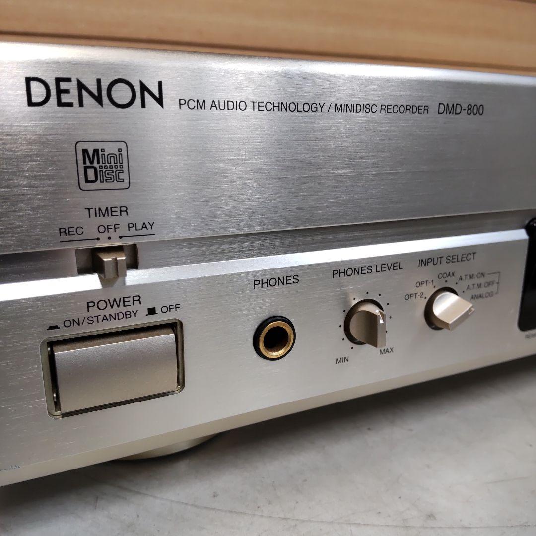 値下げ MDレコーダー リペア済 DENON DMD-800 - メルカリ