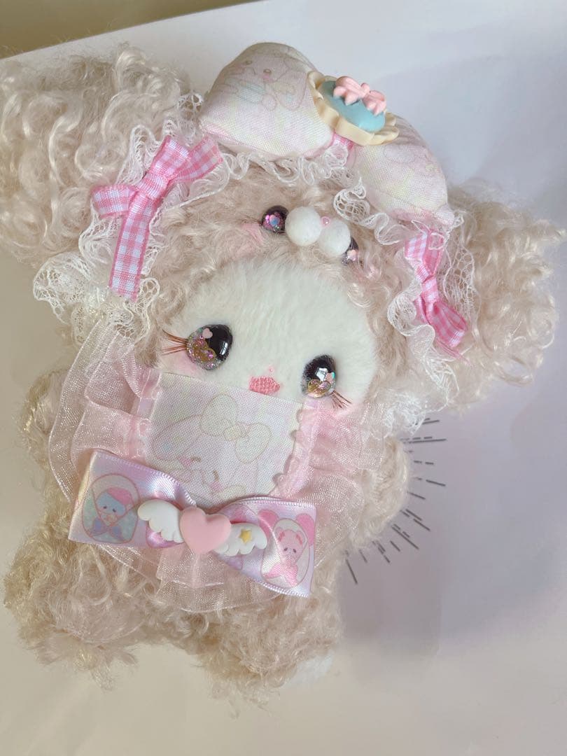 pream サンリオ くま 作家 テディベア ハンドメンド ぬいぐるみ