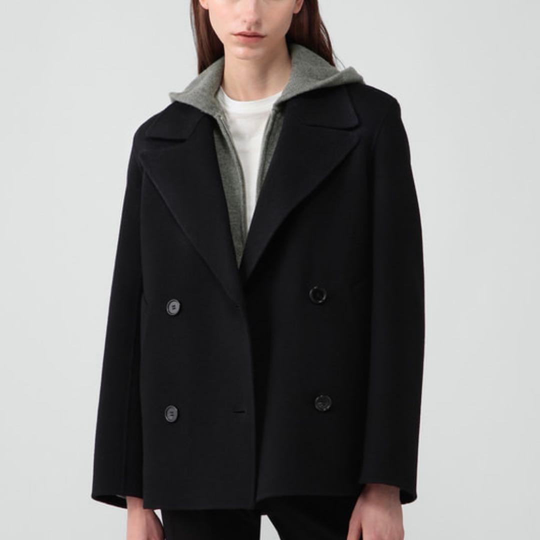 theory セオリー ダブルブレスト ウール カシミヤ ブラック S Theoryの名品アウター3選】冬の装いを美しくみせる、大人の着回し術 | UOMO