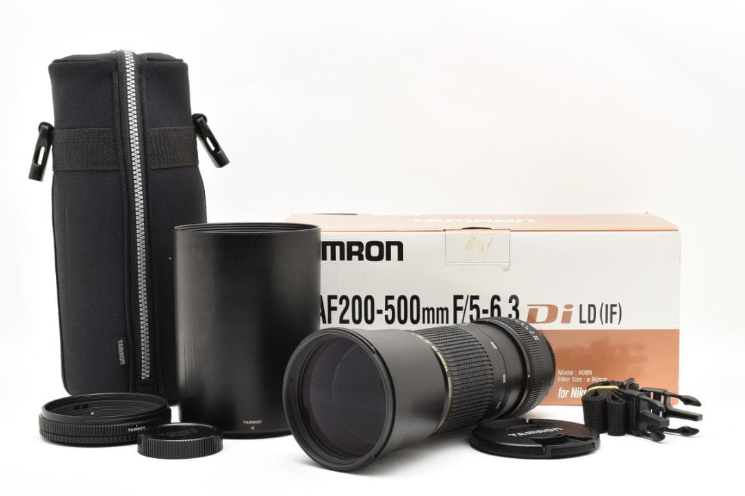 ■超望遠 ニコン用　TAMRON AF 200-500mm F5-6.3 Di Amazon.co.jp: TAMRON 超望遠ズームレンズ SP AF200-500mm F5-6.3 Di