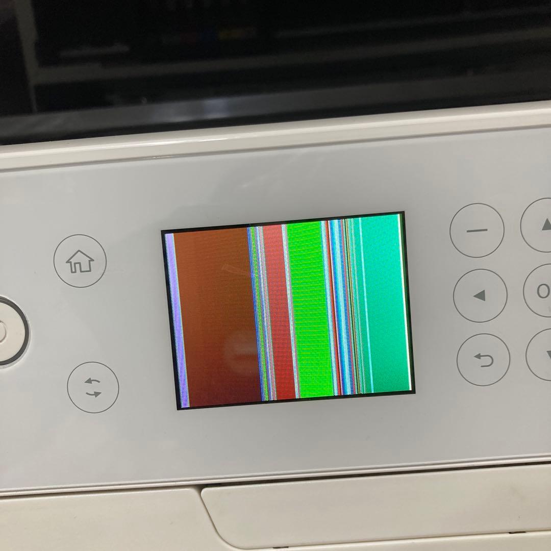 故障品】エプソン プリンタ EP-813A ホワイト - メルカリ